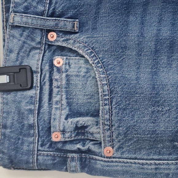 GAP Denim Universal Slim Distressed Boyfriend Ankle Jeans 20/35R - Picture 5 of 11